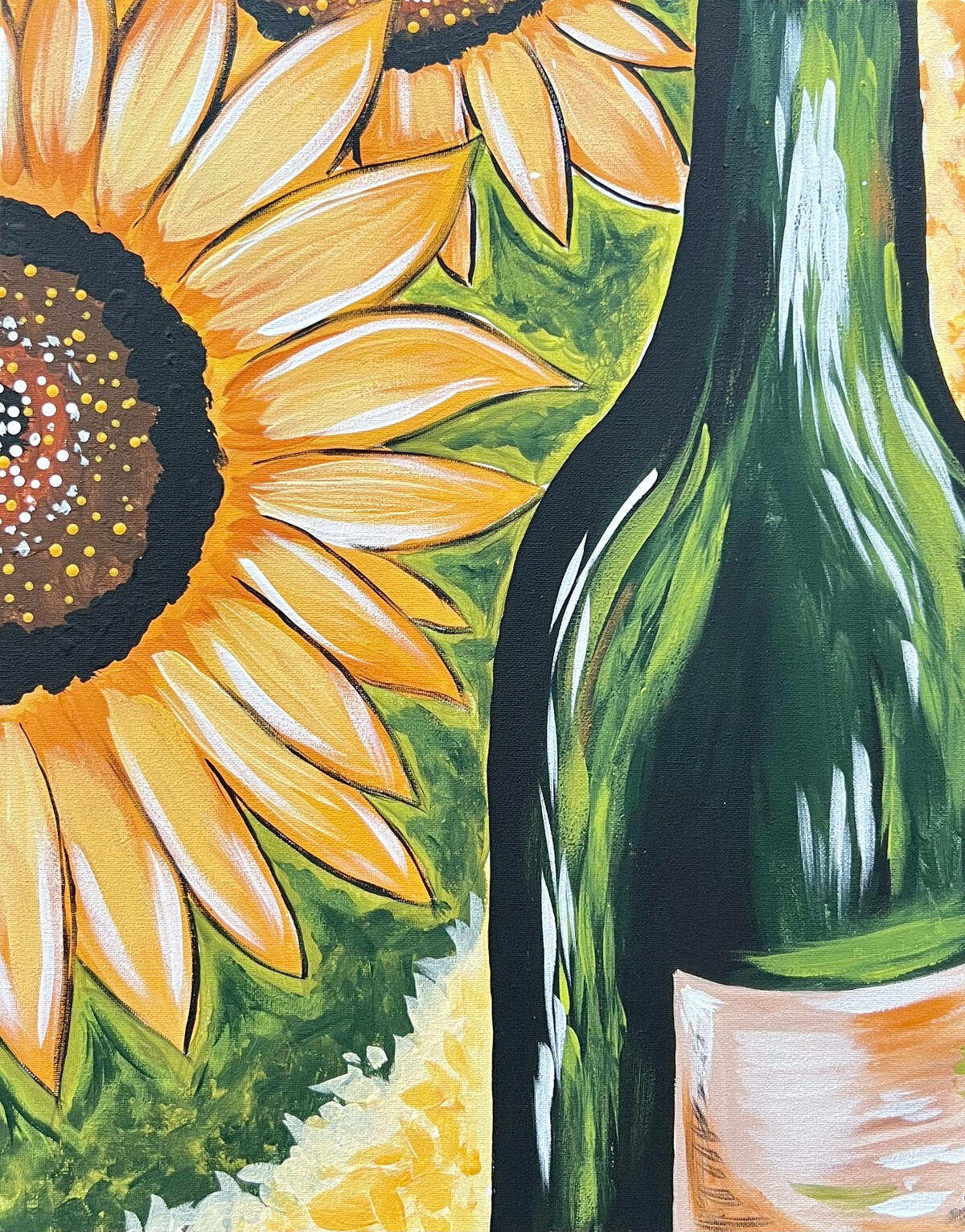 Flower and Bottle