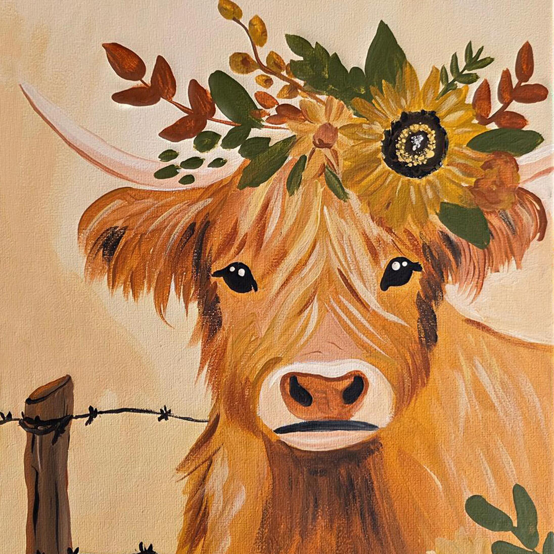 Highland Cow Spring
